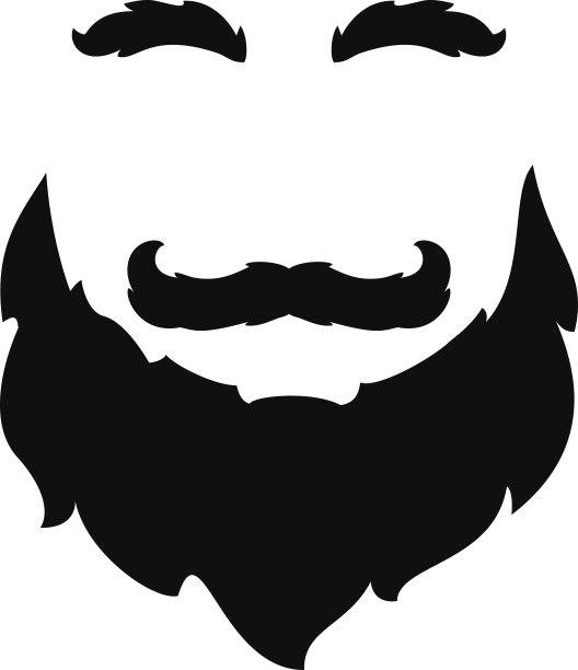 胡子胡子眉毛图片下载