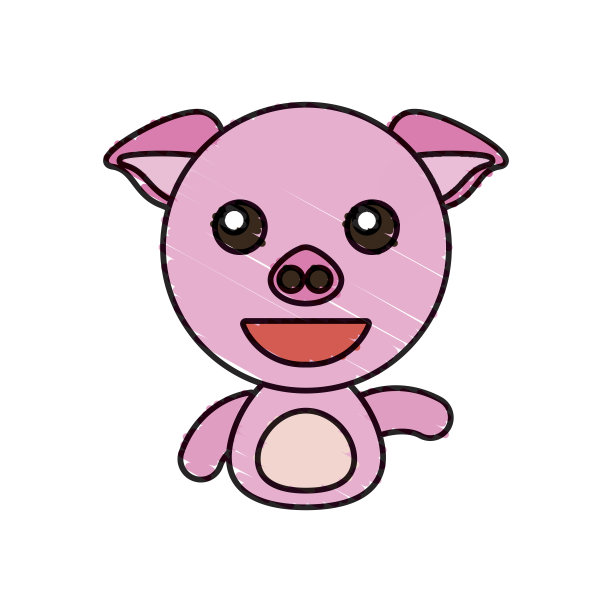 画小猪动物漫画图片下载