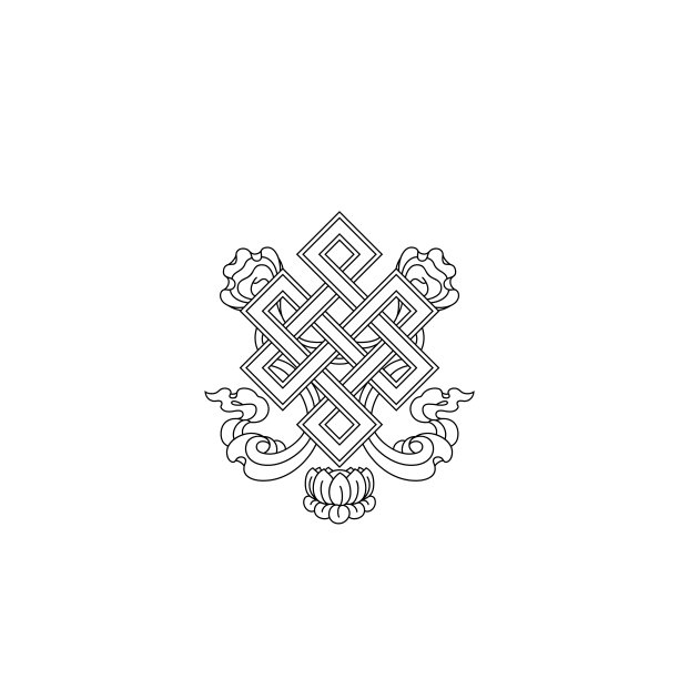 图形插图的无尽结符号图片下载