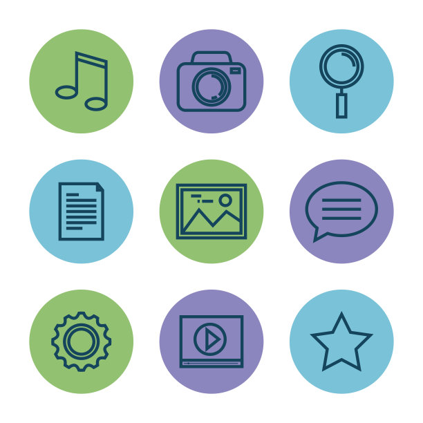 设置菜单智能手机图标图片下载