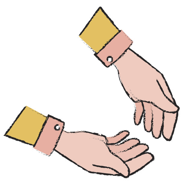 人手接收图标图片下载