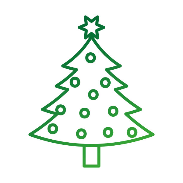 圣诞树松天然装饰庆典图片下载