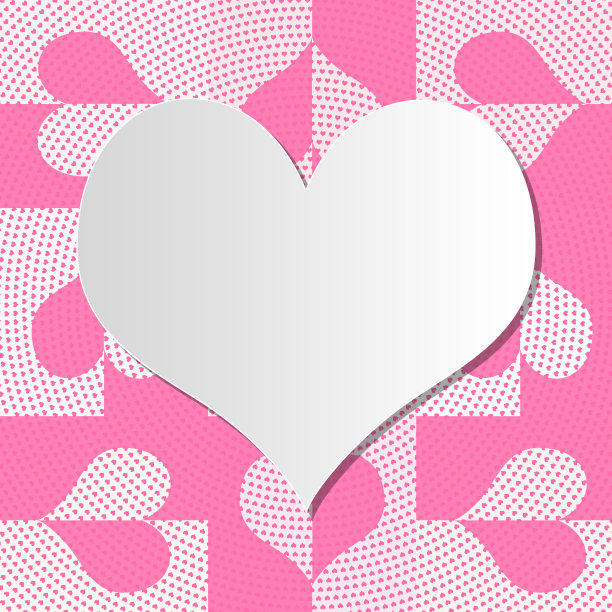 情人节的心形框架图片下载
