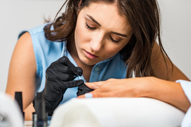 修指甲指甲图片下载