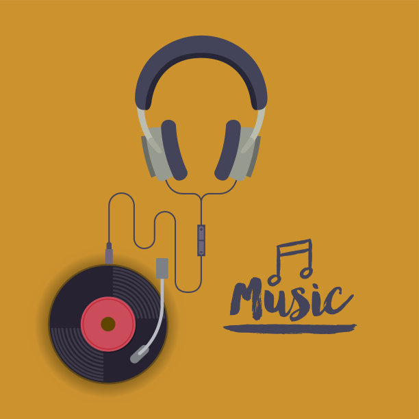 音乐记录设计图片下载