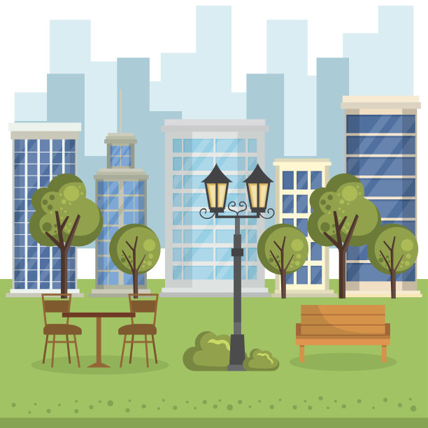 建筑物具有城市景观景观图片下载