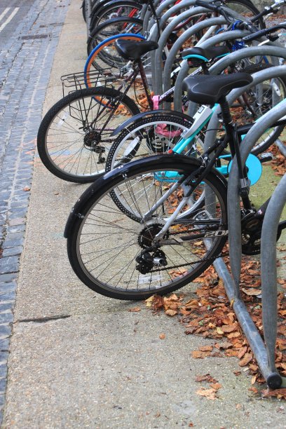 自行车公园素材图片