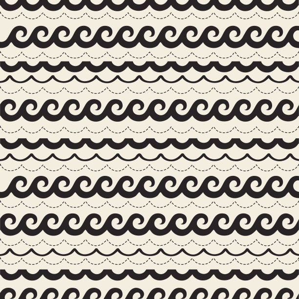 无缝单色波模式背景图片下载