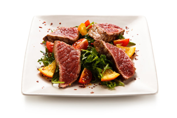 烤牛肉和蔬菜图片下载