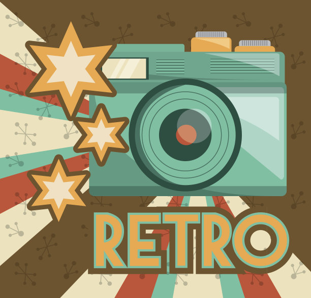 复古相机图片设计形象图片下载