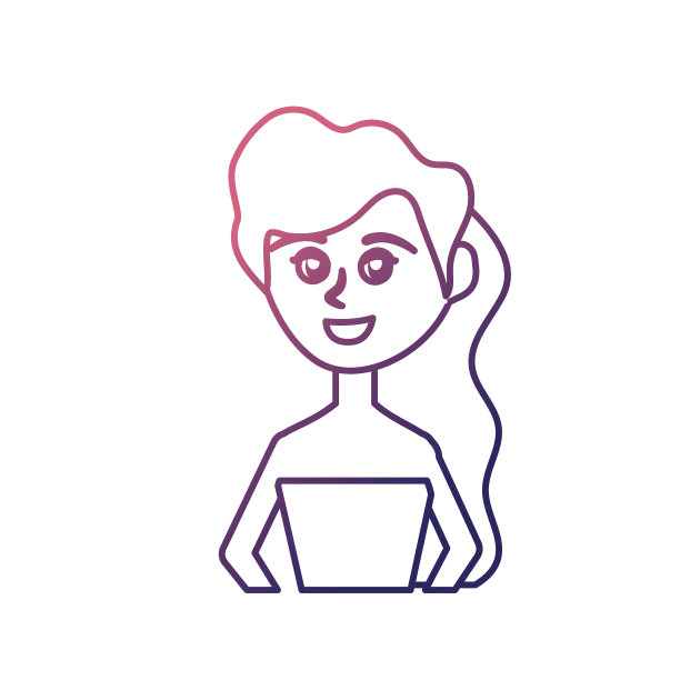 穿着优雅的礼服和发型的快乐新娘图片下载