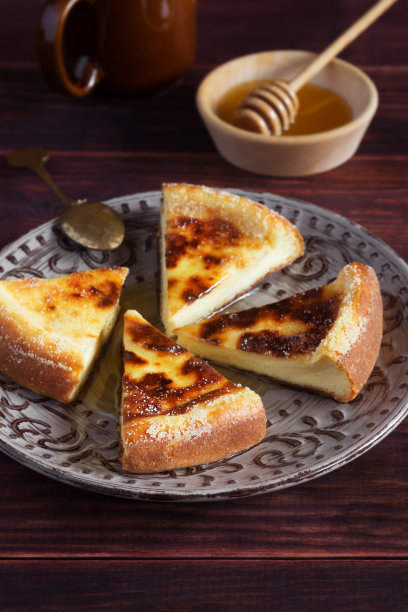 蜂蜜烤布丁图片下载