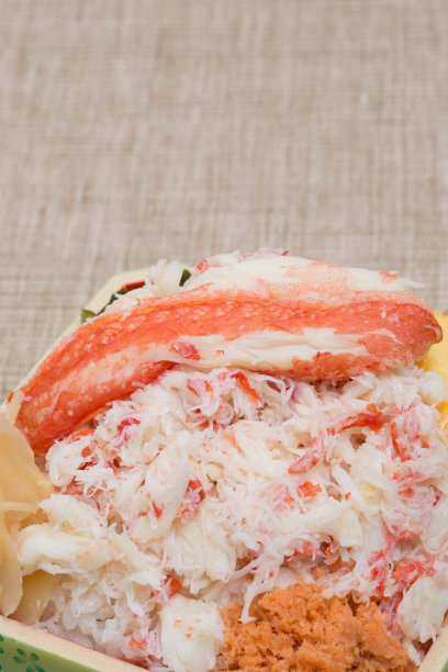 蟹盒饭图片下载