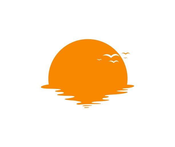 日落图标图片下载