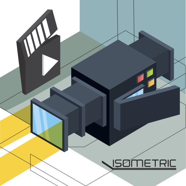等距摄像机或视频摄像技术图片下载