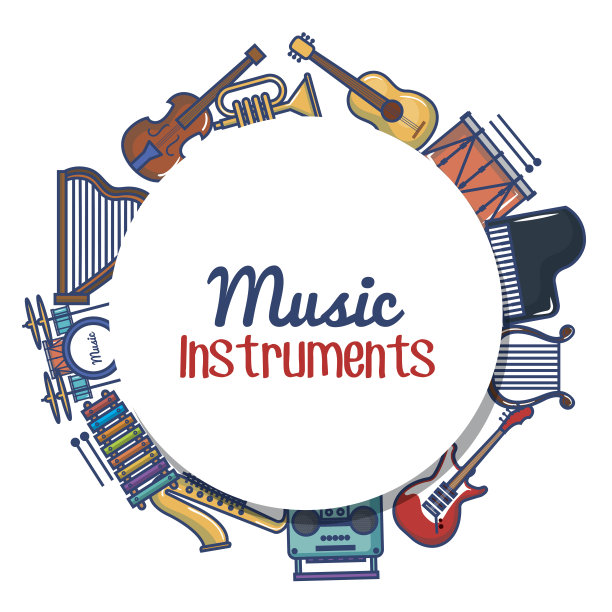 音乐仪器设计图片下载