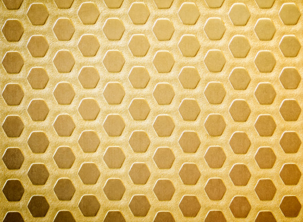 金色图案的金属背景。图片下载