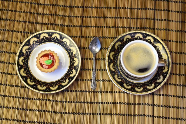 蛋糕和咖啡图片下载