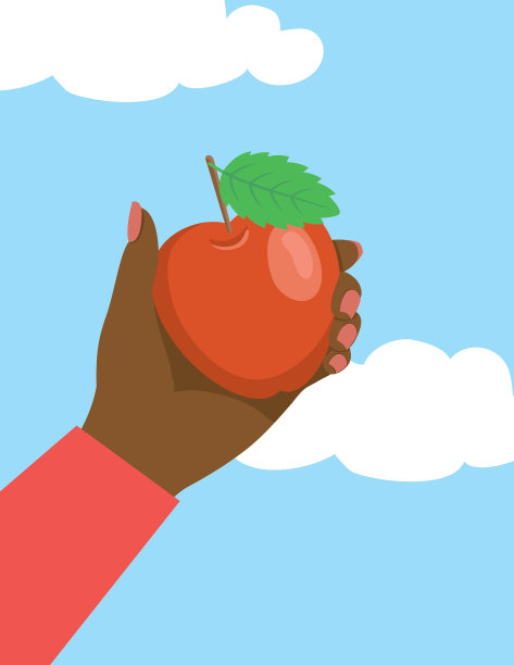 摘苹果的人。图片下载