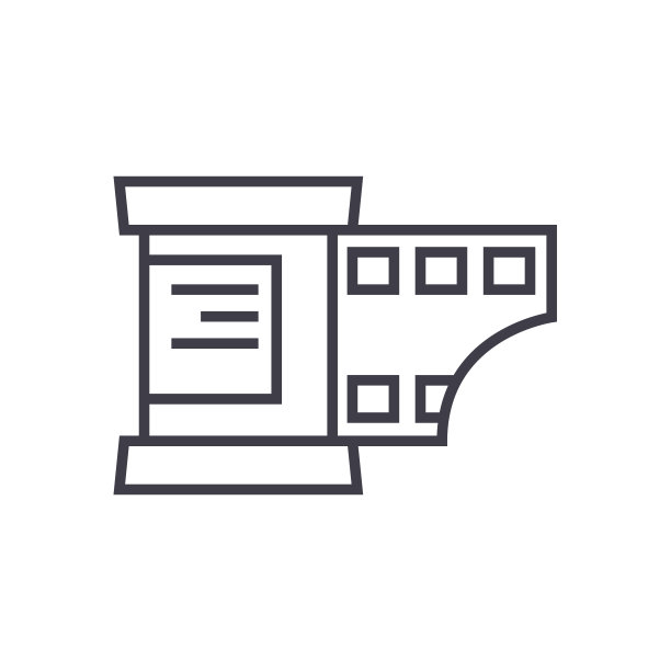 照片带向量线图标，标志，背景上的插图，可编辑的笔触图片下载