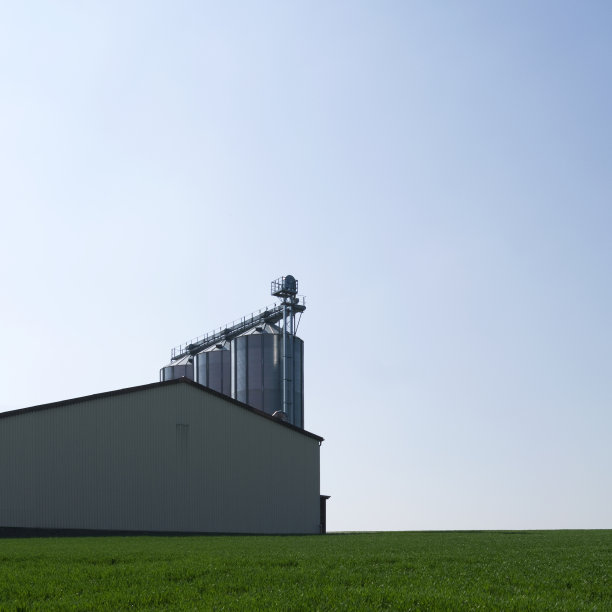 德国:圆形粮仓图片下载