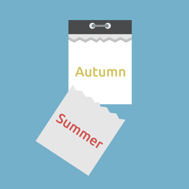 撕掉日历，夏天，秋天图片下载