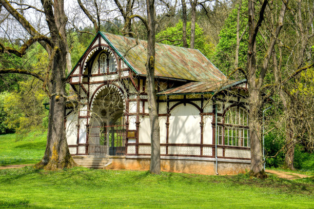 温泉木亭- Marianske Lazne (Marienbad)图片下载