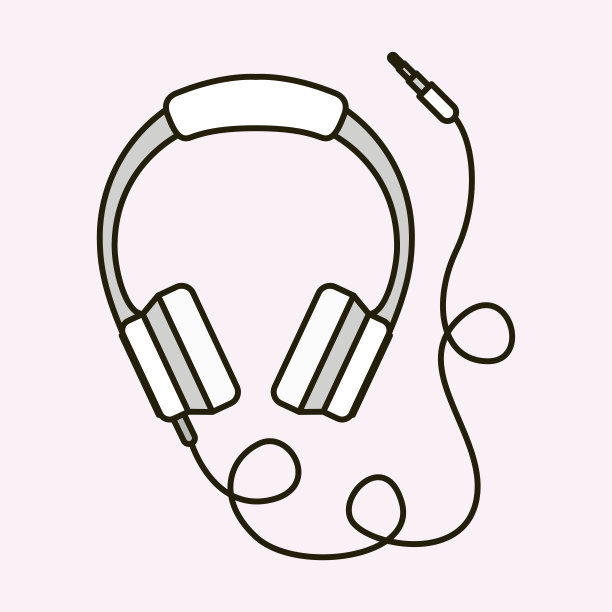 听筒音乐孤立的声音图片下载