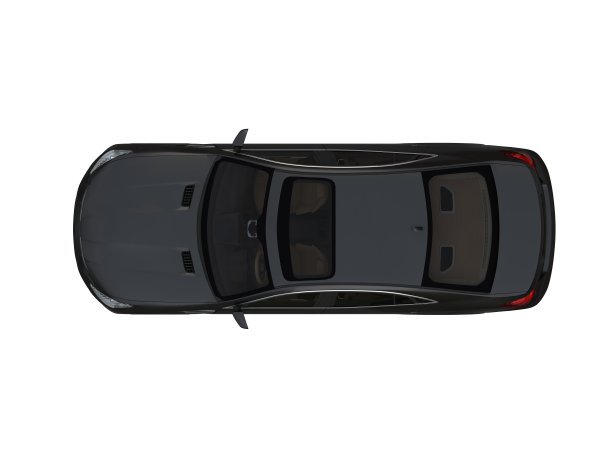 立体现代黑色轿车图片下载