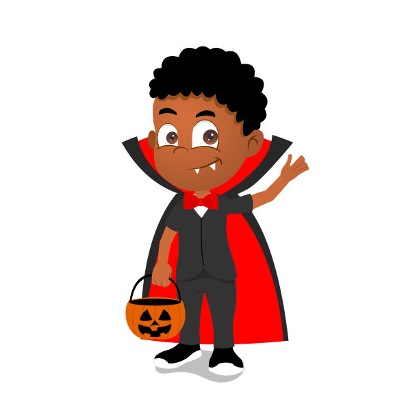 万圣节的男孩图片下载