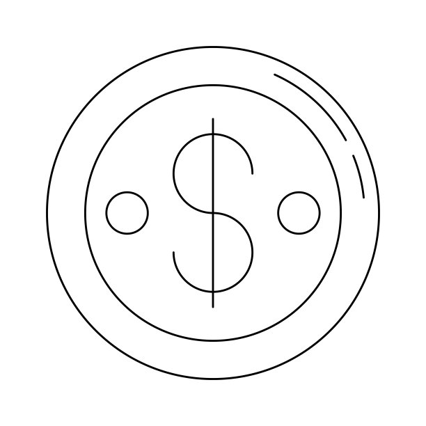 钱硬币图标图片下载