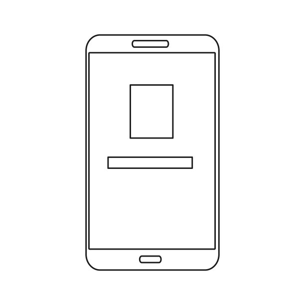 智能手机设备图标图片下载