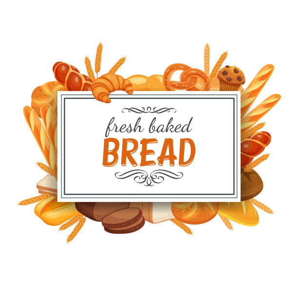 面包框模板图片下载