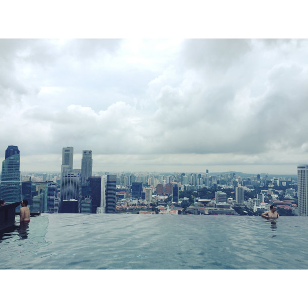 新加坡的天际线图片下载