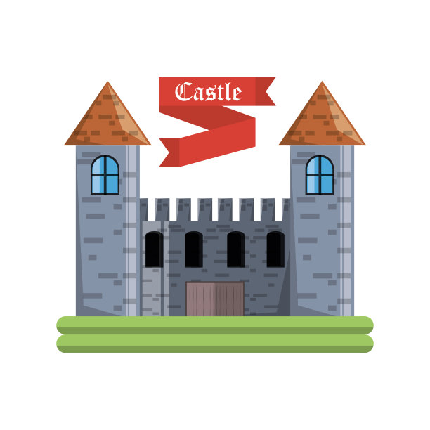 城堡配塔设计图片下载