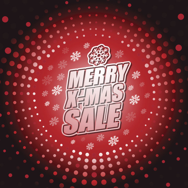圣诞特卖会背景图片下载