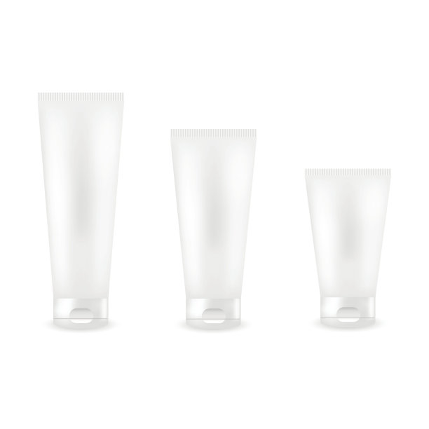 Tube For Cream Mock Up Set。矢量图图片下载