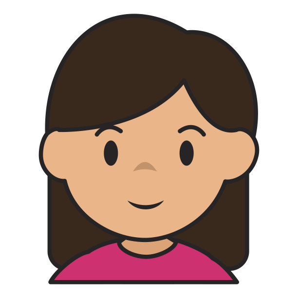 可爱的小女孩角色图片下载