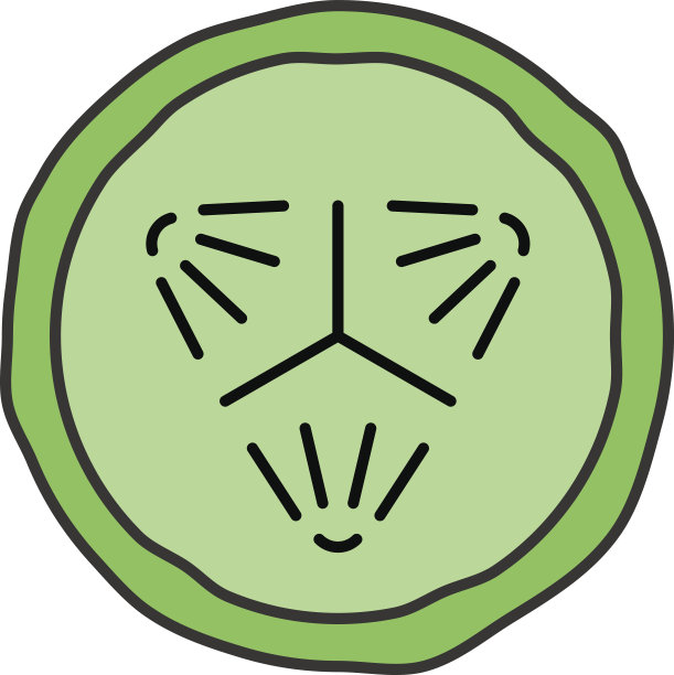 黄瓜片图标图片下载