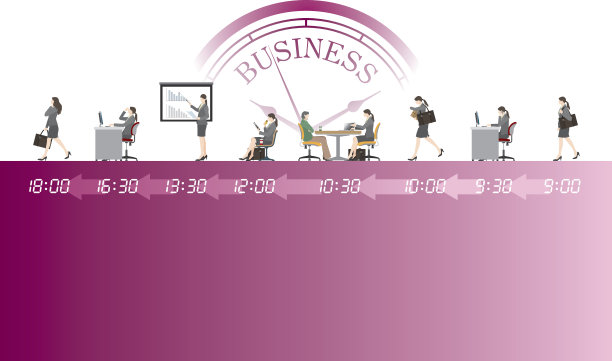 一天的工作/女商人图片下载