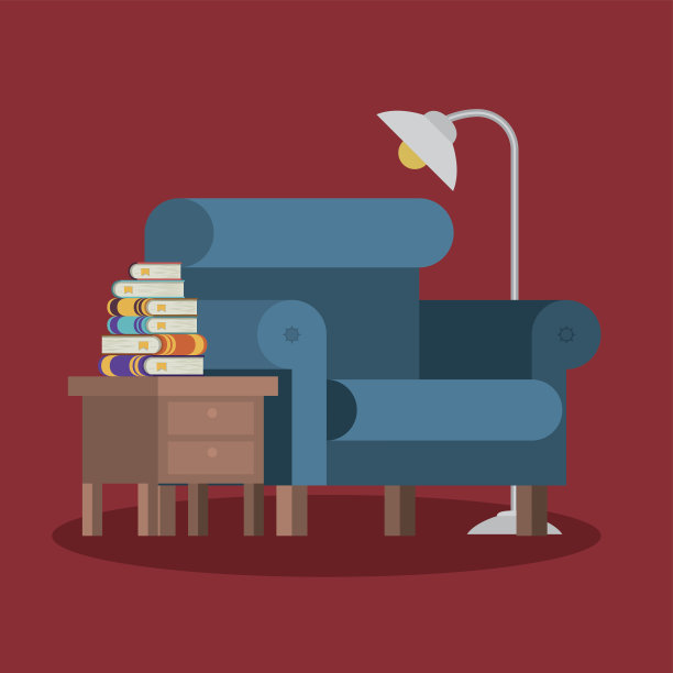 厅的图书馆设计图片下载