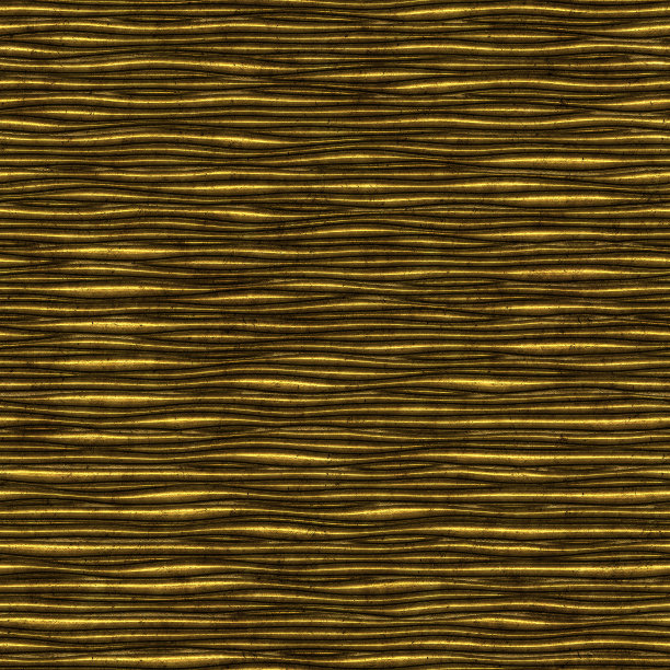 金色无缝纹理与浮雕图案的背景图片下载