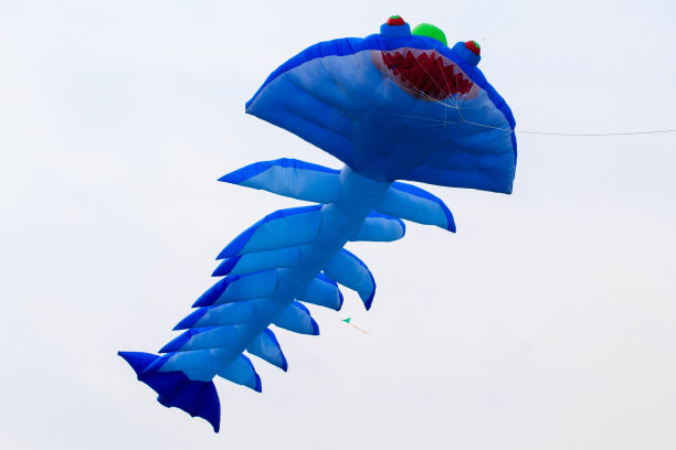 蓝色的风筝在飞图片下载