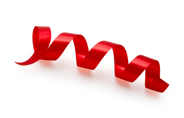 色带旋转孤立在白色上图片下载