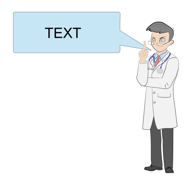 医生说。医生和病人之间对话的概念。矢量插图。图片下载