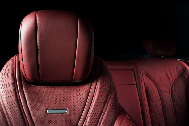 部分皮革汽车座椅细节图片下载