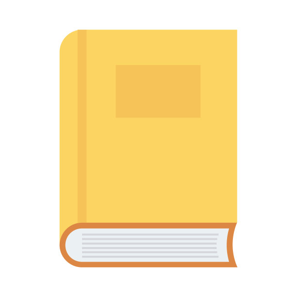 书籍平面矢量图标图片下载