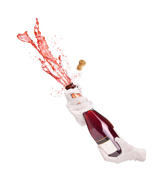 一瓶香槟图片下载