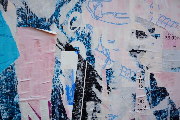 文摘撕海报图片下载