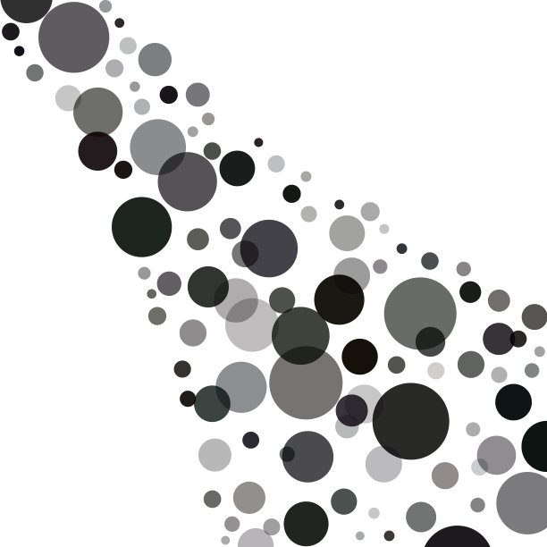 黑色气泡孤立在白色背景-黑暗，液体图片下载